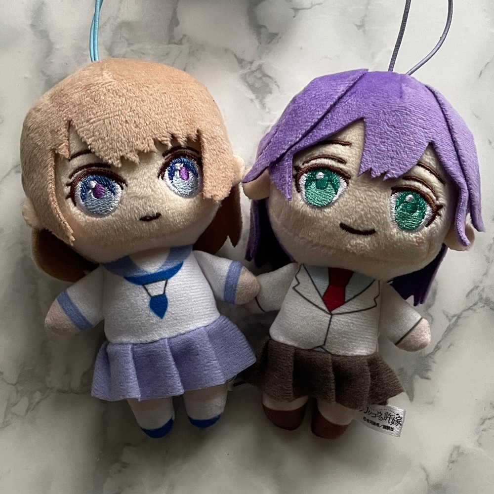A Couple of Cuckoos / Kakkou no Iinazuke - Hiro and Sachi - plush keychain set